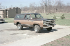 Dad's massive Plymouth Trailduster