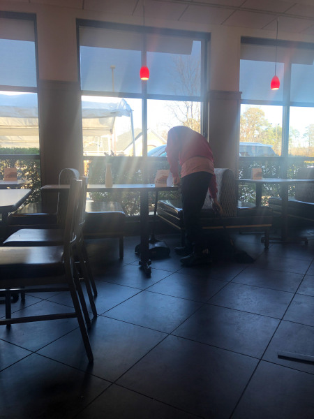 Backlighting Alex with the sunlight...