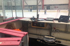 Guess who is visiting in the scorer's booth before the game... :) Guess who is visiting in the scorer's booth before the game... :)