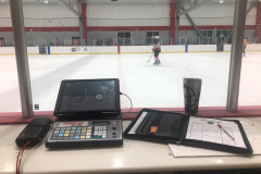 The referee looks a bit different tonight... The referee looks a bit different tonight...