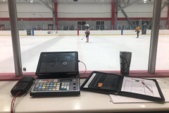 The referee looks a bit different tonight... The referee looks a bit different tonight...