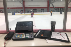 The referee looks a bit different tonight... The referee looks a bit different tonight...