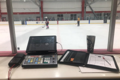 The referee looks a bit different tonight... The referee looks a bit different tonight...