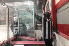 Nick got nicked for slashing in the first game but scored an empty netter in the second.... Nick got nicked for slashing in the first game but scored an empty netter in the second....