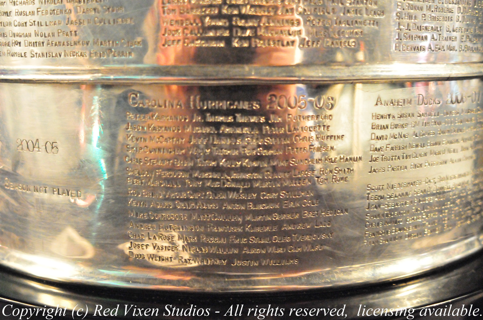 Nothing could be finer than the Stanley Cup in Carolina!