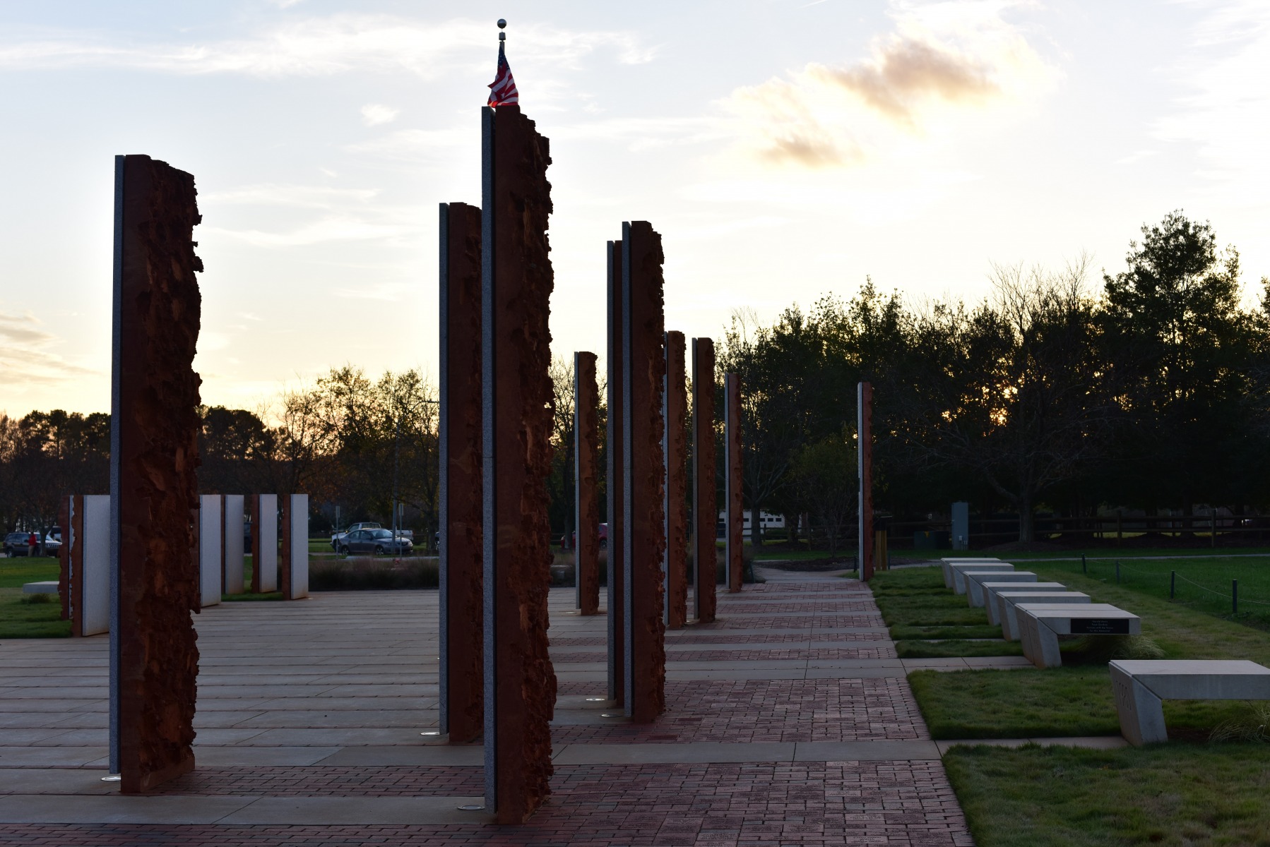 Garner Veterans Memorial at Lake Benson Park