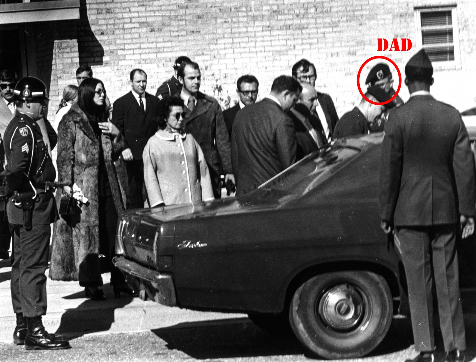 From the “Forever Touched By History” Dept: