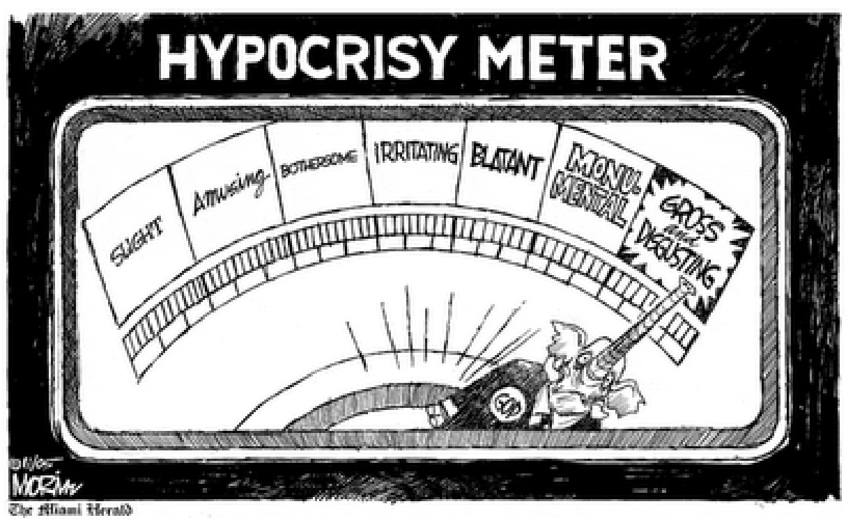 From the “You Can’t Have It Both Ways!” Dept: