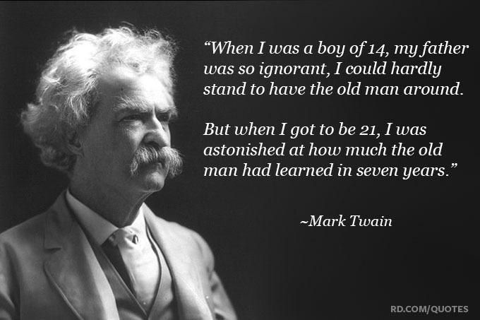 From the “Mark Twain Wasn’t The Only One!” Dept: