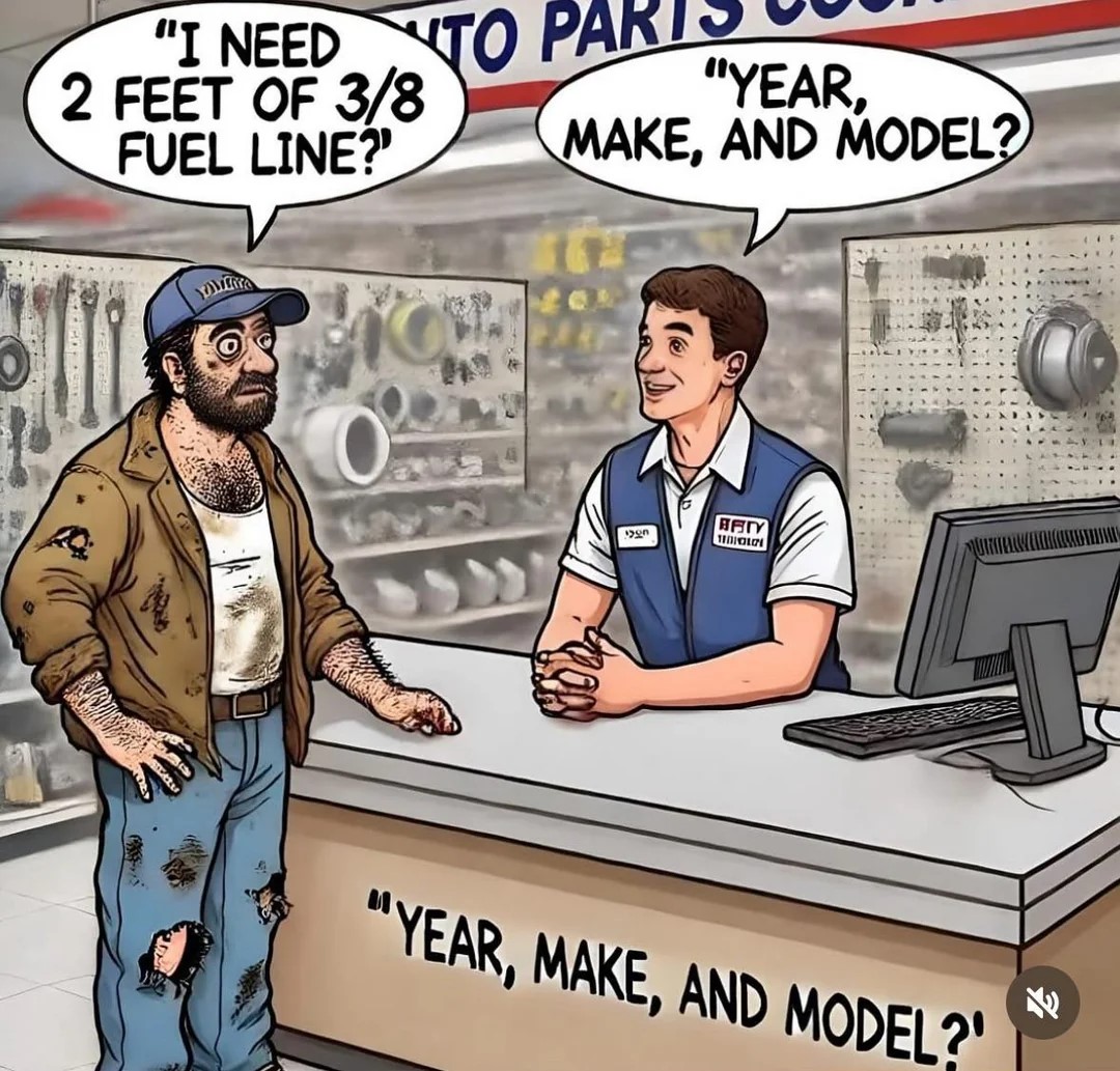 From the “Getting Hosed At AutoZone…” Dept: