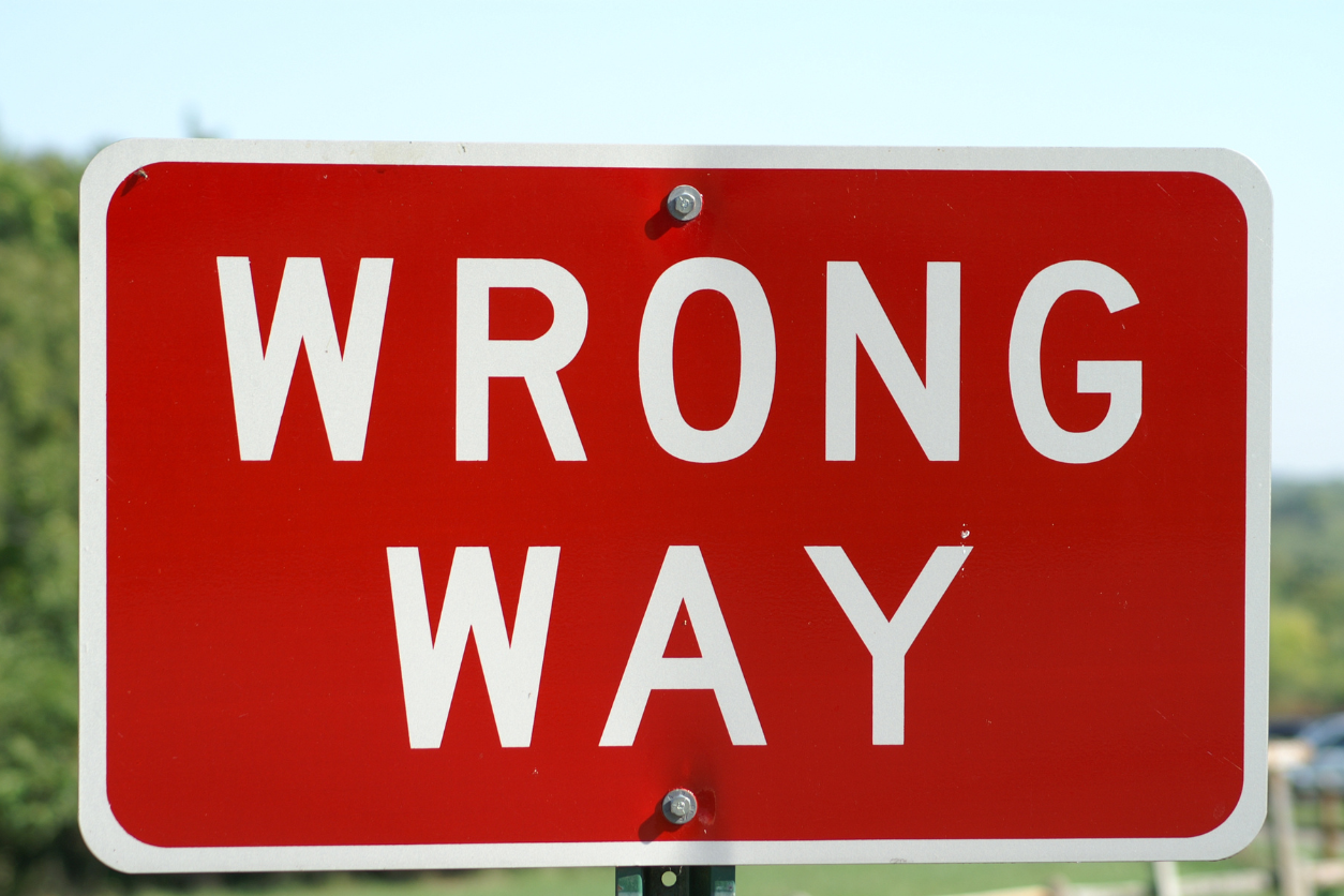 From the “That Big Red Sign Is A Huge Hint!” Dept: