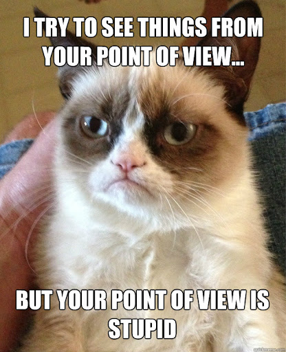 Episode 9 – From the “I’m Really Trying To See Things From Their Point of View…” Dept: