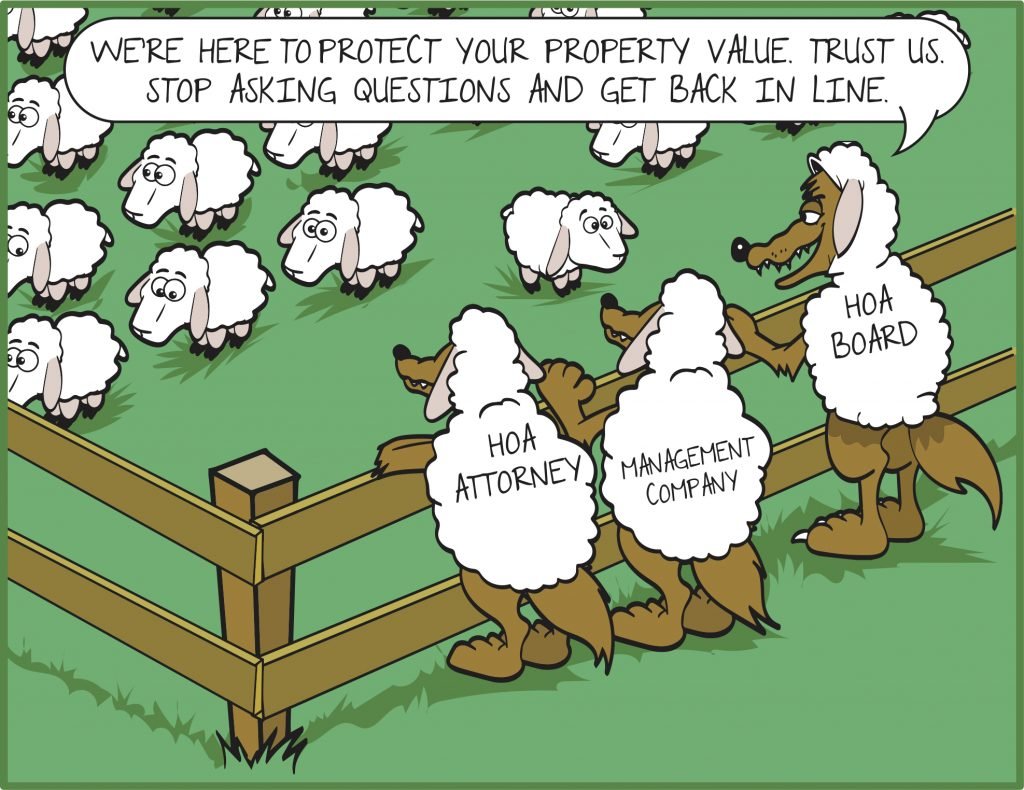 From the “Maybe It Should Be Harassing Owners Association…” Dept: